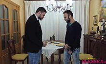 Straight friends party turns wild with gay neighbors!