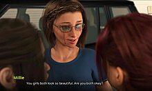 millie wants to take jamie and liz away from av in this 3d porn