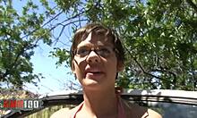 Skinny Teen 18+ With Short Hair Hard Fucked By Huge Cock Deepthroat Cum Facial