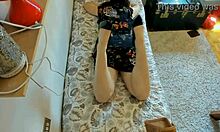 Gorgeous sexy feet for the Italian MILF 4K, want to worship them?