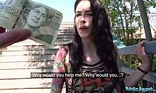 Public Agent Delivers Creampie Climax To Anna De Ville!