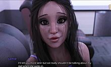 millie wants to take jamie and liz away from av in this 3d porn