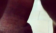 i sat on my husband's huge cock, leading to anal gaping and cum on tits