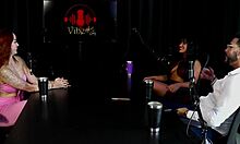 safada mostra os peitos e rebola pro noivo depois de falar sobre a hipocrisia dos casais brasileiros - casal cherie watch on sheer red