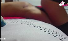 Bent Over Colombian Ex-Girlfriend Takes Creampie