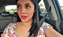 MartinaSmith Unleashes Wild Squirting Show at Busy Mall