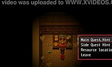 saving a cute goblin girl from bdsm in this harem game 😘