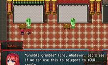 In harem world, naive nun learns to suck big cock in episode 9