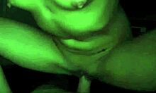 She rides and rubs clit before getting jizz load 😍