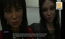 in this anime hentai, willow has a big ass and tits, but what's wrong with her?