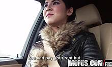 I spanked that Czech blonde lady hard, gave her a facial cumshot