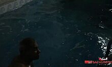 Uncle and nephew fuck hot brunette Sara Rosa 😈