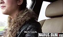 I spanked that Czech blonde lady hard, gave her a facial cumshot