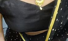 beautiful curvy indian couple in homemade video