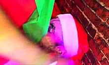 Elves enjoy orgy with old Noel after work