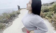 Prostitute sucking cock for 200 euros in industrial estate!