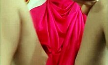 Fulfilling New Year Challenge By Masturbating In Indian Costume Teasing Tight Pussy