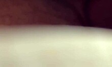 They filmed a close-up homemade fuck with her perfect hairy pussy