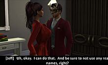 The girl next door chapter 18: Vanessa's special guest in Sims 4