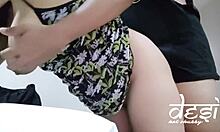 Cheating Indian Chubby Desi Bhabhi Enjoys Deep Anal and Creampie