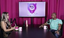 Lucas ferraz struggles with relationships in porn industry featuring beautiful blonde in sheer red