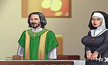 mature gives husband big tits? in summertimesaga e2 34