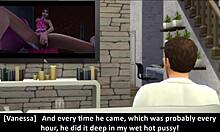 The girl next door chapter 18: Vanessa's special guest in Sims 4