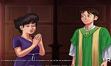 mature gives husband big tits? in summertimesaga e2 34