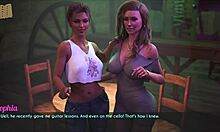 Amateur wife and mother-in-law in homemade video