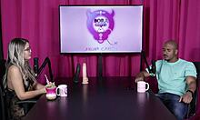 Lucas ferraz struggles with relationships in porn industry featuring beautiful blonde in sheer red