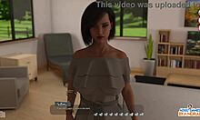 eve gets caught masturbating in the shower