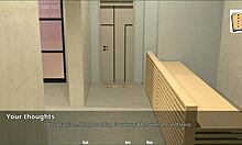 Jamie Worries About Liz in Cartoon College Scene