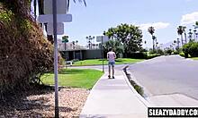 Stepfather catches step-son in gay rimjob with random internet guys