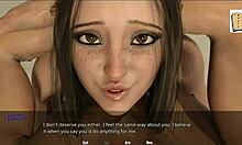 Jamie Worries About Liz in Cartoon College Scene