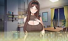 夏日三叶后宫本子第3集：金发修女粗暴口交高潮