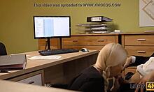 Wow, Loan4k agent gets drilled by bank worker for loan! 💦