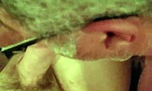 Old Man Receives Blowjob In France