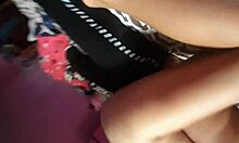 Stepsister and I get naughty alone, fucking passionately in amateur video.