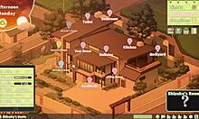 Summer Clover Fired For Giant Cock In Harem Game