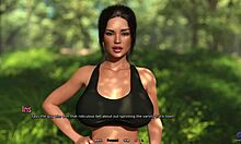 Crazy Step Sister Swimming Naked In Forest And Got Caught