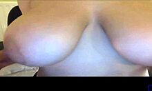 teen shows her huge natural tits on webcam, so sexy! 😍