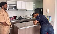 bartender follando con cliente hetero curioso censored, feeling that intense connection