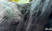 stepmom's pantyhose torn by stepson at party. he fills her pussy with hot cum!