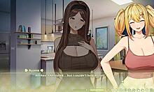 Summer Clover Fired For Giant Cock In Harem Game