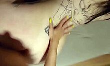 lesbian sex fucking hot girl with strap-on she came hard and begged for more!