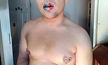 Unicorn gay pride fuels my solo session