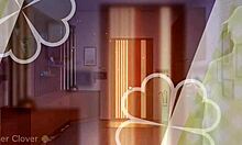 Summer Clover Fired For Giant Cock In Harem Game