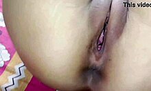 she rides boyfriend's big cock wet and happily, close-up hardcore?