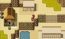 The nun gets her first blowjob and facial in this harem hentai