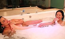 Marcia Imperator Fucks Vitoria Von Teese Passionately In The Hydro